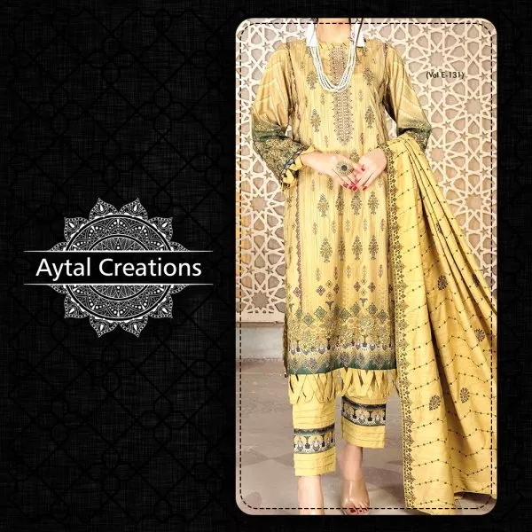 Gul Noor E-131 Slub (4)