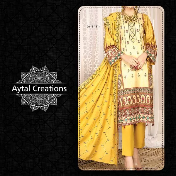 Gul Noor E-131 Slub (8)
